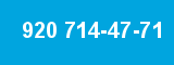 920 714-47-71 920 714-47-71
